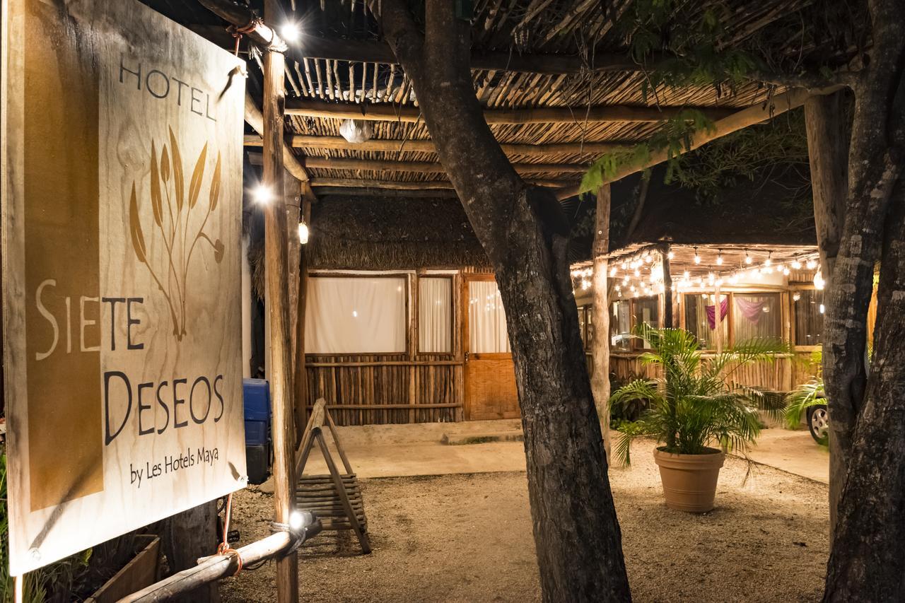Siete Deseos Hotel Tulum Exterior foto
